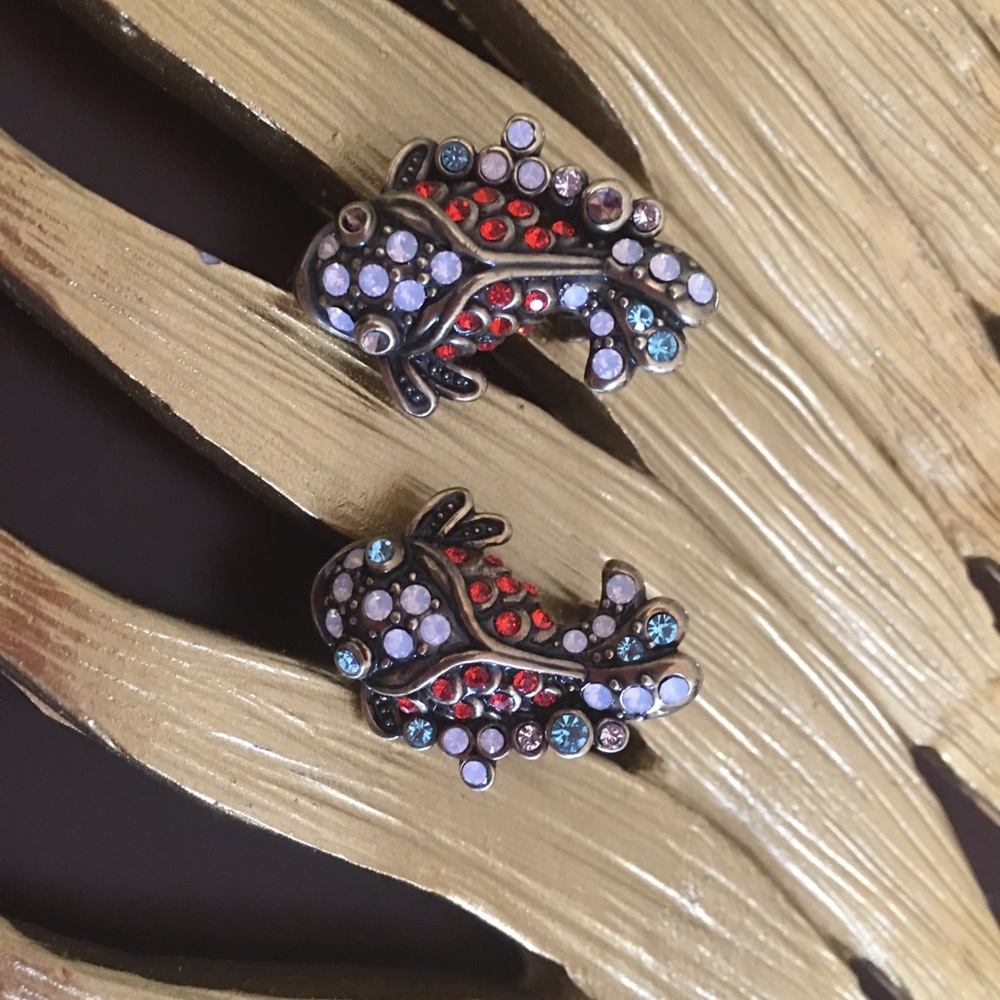HEIDI DAUS  Real McKoi pierced earrings
